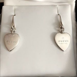 Gucci Heart Dangling Earrings